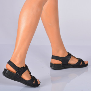 Sandale Dama Diela Negre - Need 4 Shoes