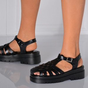 Sandale Dama Zaira Negre- Need 4 Shoes