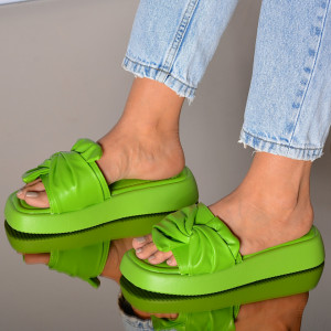 Papuci dama Nilsa Verzi- Need 4 Shoes