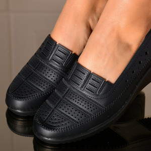 Pantofi Cu Platforma Tunis Negri- Need 4 Shoes
