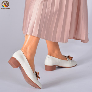 Pantofi Cu Toc Piele Naturala Dina Lila-Need 4 Shoes