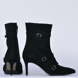 Botine Piele Naturala Marvile 2 Negre- Need 4 Shoes