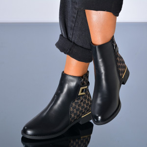 Botine Amona 2 Negre - Need 4 Shoes