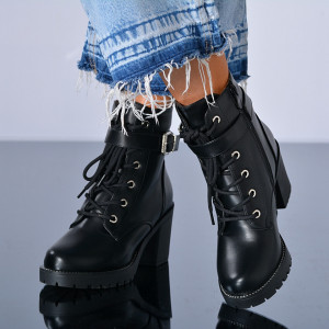Botine Georgina Negre - Need 4 Shoes