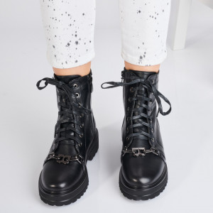 Ghete Dama Casual Debra Negre-Need 4 Shoes