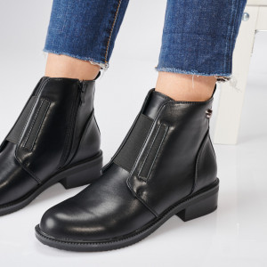 Ghete Dama Casual Silvy Negre-Need 4 Shoes