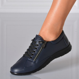 Pantofi Casual Dama Alvina Navy- Need 4 Shoes