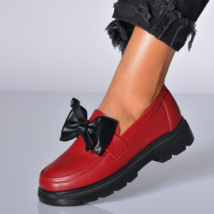 Pantofi Casual Dama Andrada Bordo- Need 4 Shoes