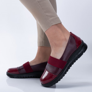 Pantofi Casual Dama Arif Bordo- Need 4 Shoes