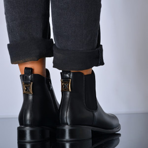 Ghete Dama Imblanite Elenora Negre - Need 4 Shoes