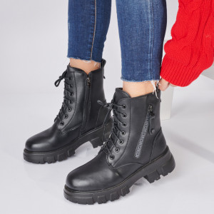 Ghete Dama Imblanite Juana Negre - Need 4 Shoes
