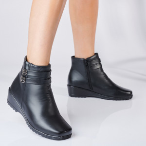 Ghete dama imblanite Noni 15 Negre - Need 4 Shoes