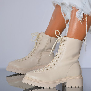 Ghete Dama Imblanite Nuva Bej- Need 4 Shoes