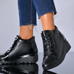 Ghete Dama Larya Negre - Need 4 Shoes