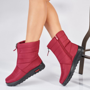 Cizme Dama Imblanite Alfy 4 Rosii- Need 4 Shoes