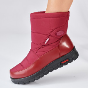 Cizme Dama Imblanite Alfy 6 Rosii- Need 4 Shoes