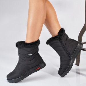 Cizme Dama Imblanite Alfy 9 Negre - Need 4 Shoes