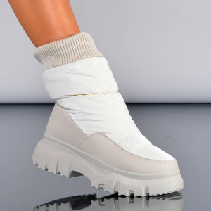 Cizme Dama Imblanite Mavy Bej- Need 4 Shoes