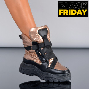 Cizme Dama Imblanite Riola Aurii- Need 4 Shoes