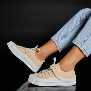Tenisi Dama Olya Bej- Need 4 Shoes
