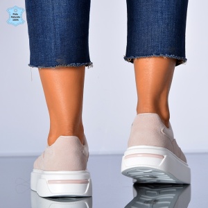 Adidasi Dama Piele Naturala Ella Roz- Need 4 Shoes