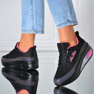 Adidasi Dama Zena 16 Negru/Roz- Need 4 Shoes