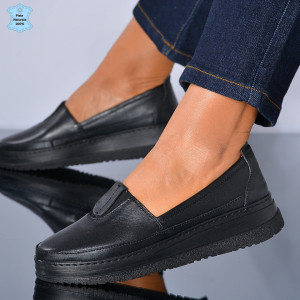 Pantofi Dama Piele Naturala Maira 2 Negri - Need 4 Shoes