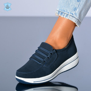 Pantofi Dama Piele Naturala Santa 2 Navy- Need 4 Shoes