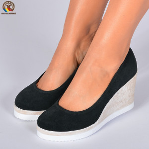 Pantofi Dama Piele Naturala Zelyna 2 Negri