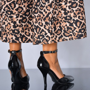 Pantofi Cu Toc Dama Catrice 2 Negri - Need 4 Shoes