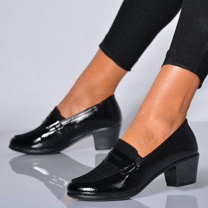 Pantofi Cu Toc Dama Larsa Negri- Need 4 Shoes