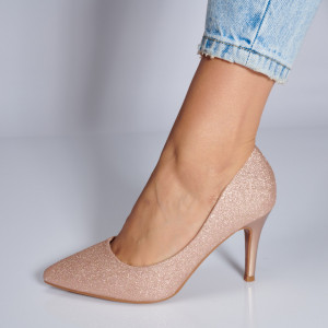 Pantofi Cu Toc Dama Liana Roze- Need 4 Shoes