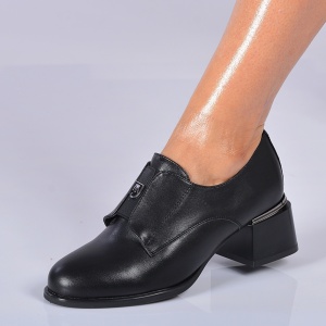 Pantofi Cu Toc Dama Valentina 3  Negri- Need 4 Shoes