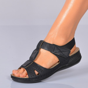 Sandale Dama Diela Negre - Need 4 Shoes