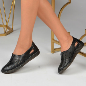 Pantofi Casual Dama Eva 4 Negre - Need 4 Shoes