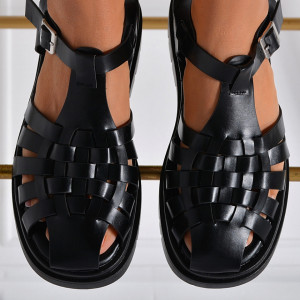 Sandale Dama Zaira Negre- Need 4 Shoes