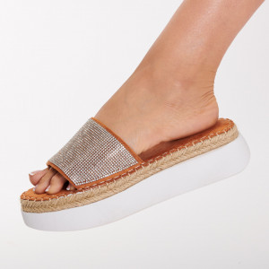 Papuci Dama Ianis Camel- Need 4 Shoes
