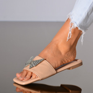 Papuci dama Iselin Kaki- Need 4 Shoes