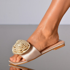 Papuci dama Sabrina Bej- Need 4 Shoes