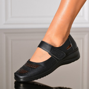 Pantofi Casual Dama Lineta Negri- Need 4 Shoes