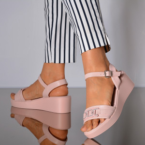 Sandale Cu Platforma Kimy Roz- Need 4 Shoes