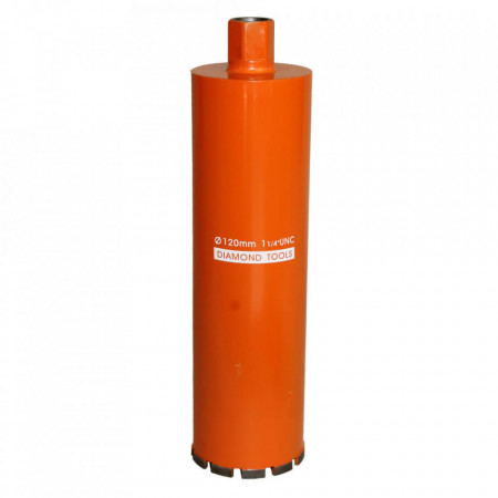 Bisonte Carota diamantata 120×400 mm, prindere 1 ¼” UNC
