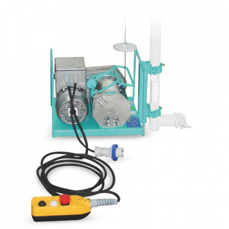 Electropalan IMER AP 150, sarcina maxima 150 kg, inaltime maxima 40 m, motor 230V, 0.8 kW