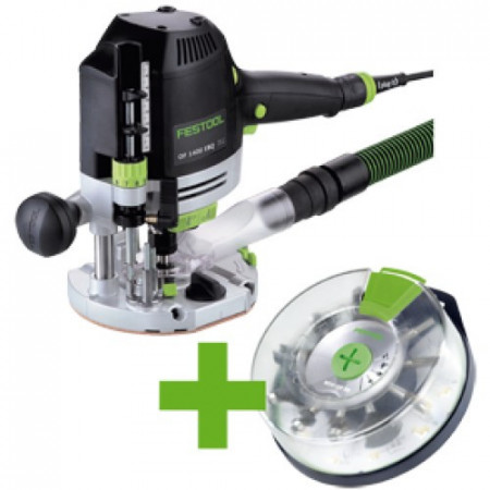 Masina de frezat Festool OF 1400 EBQ-Plus + Box-OF-S 8/10x HW