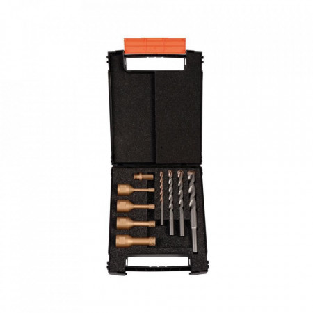 Set burghie diamantate si burghie beton PROJAHN cu auto-racire 6-8-10-14mm