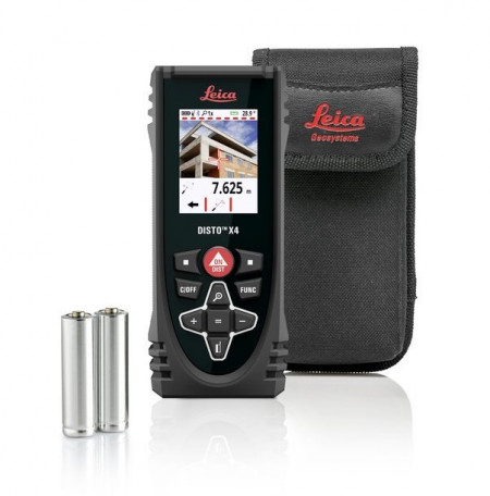 Telemetru Laser 150m Avansat, Disto X4 - Leica (Continut:: Doar Instrumentul)