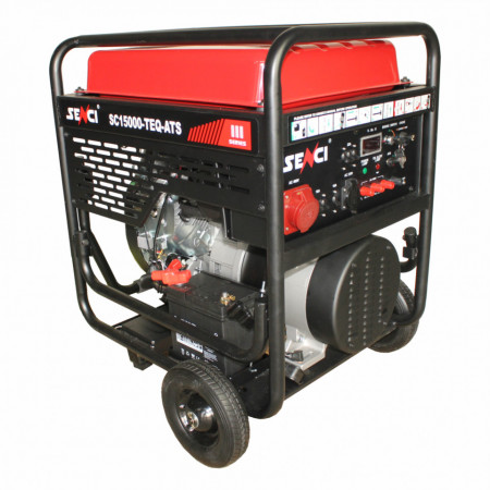 Generator SC-18000E EVO, Putere max. 17 kW, 230V, AVR, motor benzina