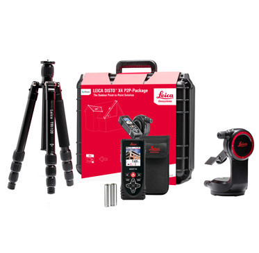 Telemetru Laser 150m Avansat, Disto X4 - Leica (Continut:: Pachet Complet (vezi continut in descriere))