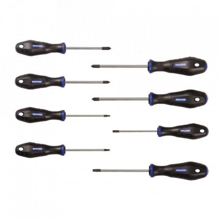 Set surubelnite PH Philips/PZ Pozidriv (in cruce)/TX Torx PROJAHN 8 buc/set