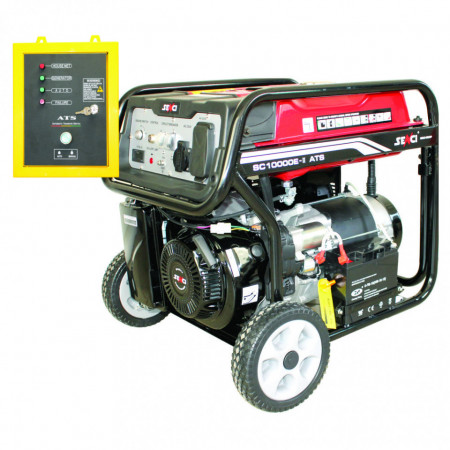 Generator SC-10000E-ATS TOP, Putere max. 8.5 kw, 230V, AVR, motor benzina